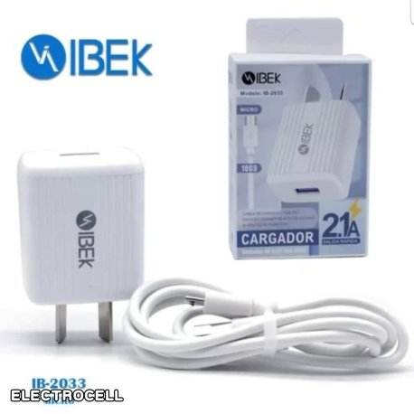 cargador v8 ibek 2.1  ib-2033