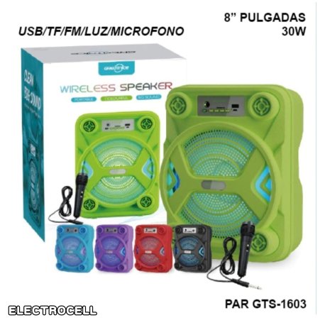 Parlante wireless 8"