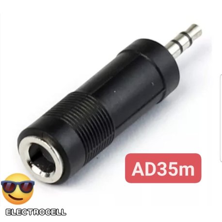 adaptador de microfono a 3.5  ad35m