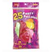 25 party ballons globos  23cm