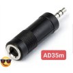 adaptador de microfono a 3.5  ad35m